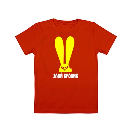 Детская футболка Злой Кролик