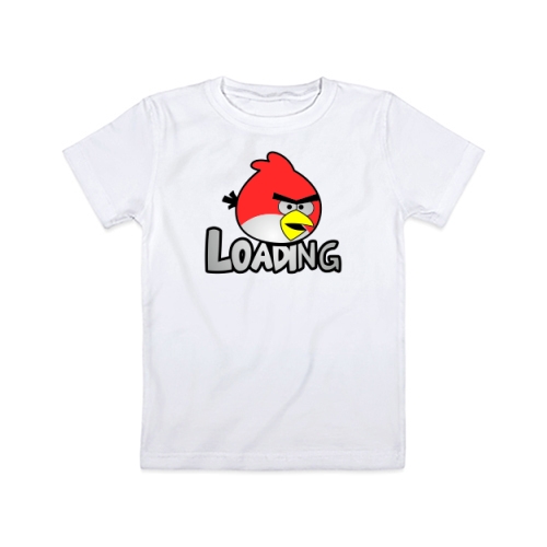Детская футболка Angry birds (Loading)