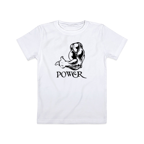 Детская футболка Рука Power