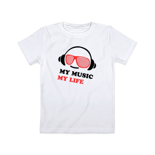 Детская футболка My Music