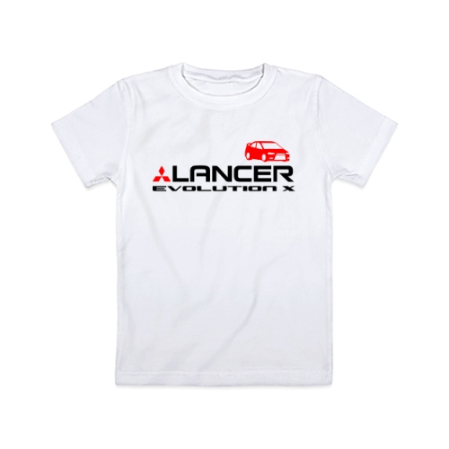 Детская футболка Mitsubishi lancer evolution