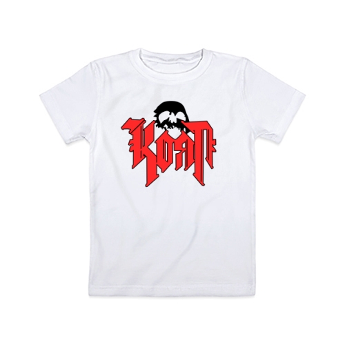 Детская футболка Korn логотип