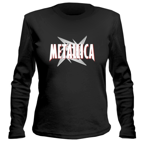 Женский лонгслив Metallica 3