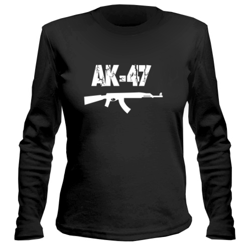 Женский лонгслив АК-47 (рэп)