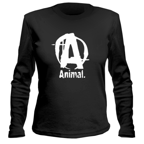 Женский лонгслив Animal 2