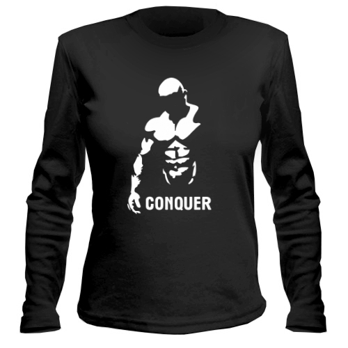 Женский лонгслив Conquer