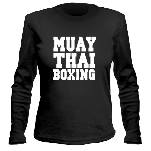 Женский лонгслив Muay thai boxing