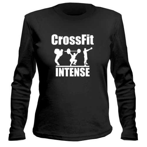 Женский лонгслив Crossfit intense