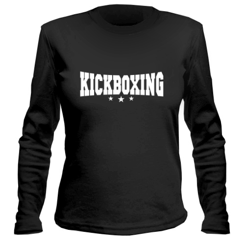 Женский лонгслив Кикбоксинг 3