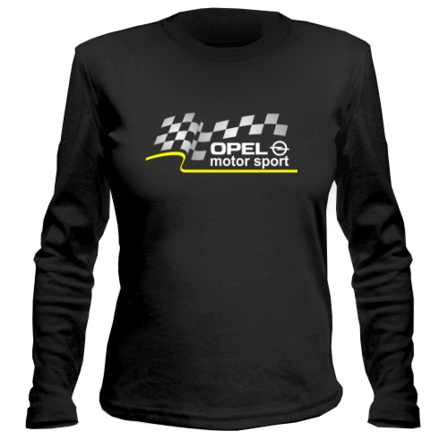 Женский лонгслив Opel Motor Sport
