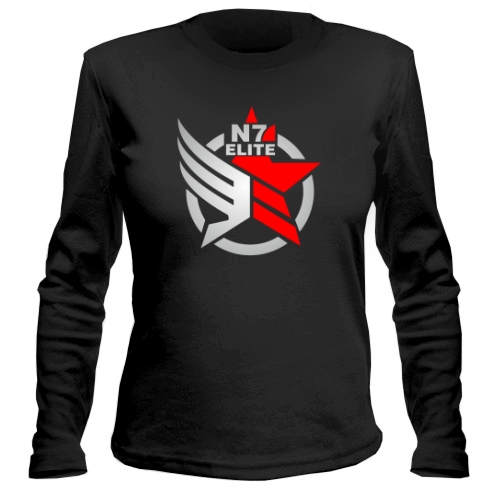 Женский лонгслив N7 Mass Effect