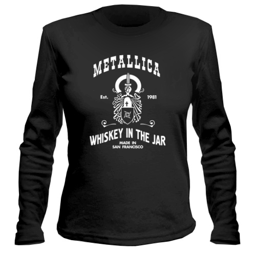 Женский лонгслив Metallica
