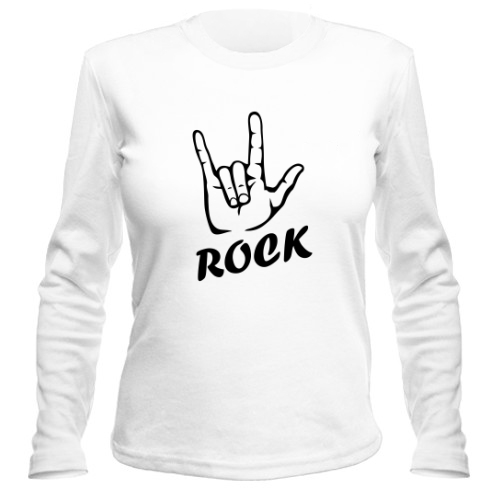 Женский лонгслив Rock