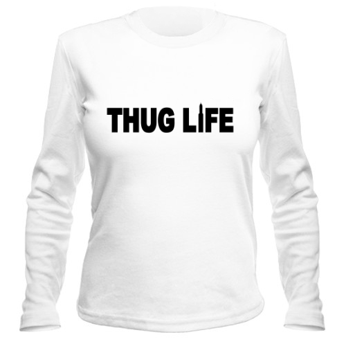 Женский лонгслив Thug life