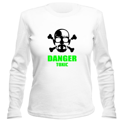 Женский лонгслив Danger Toxic