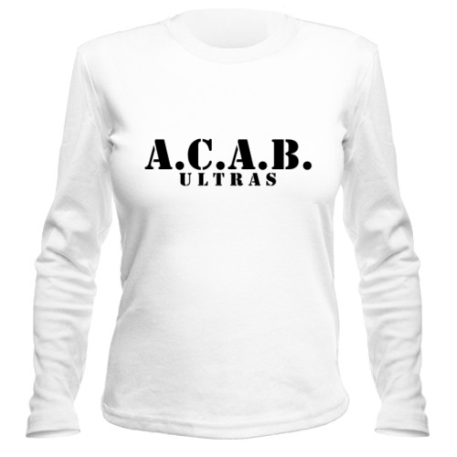 Женский лонгслив ACAB Ultras
