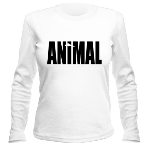 Женский лонгслив Animal
