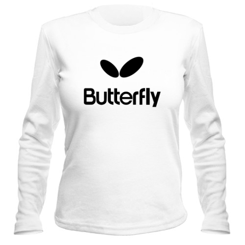 Женский лонгслив Butterfly