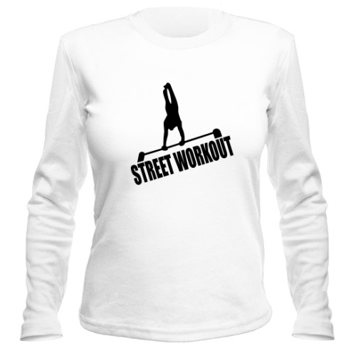 Женский лонгслив Street workout 2