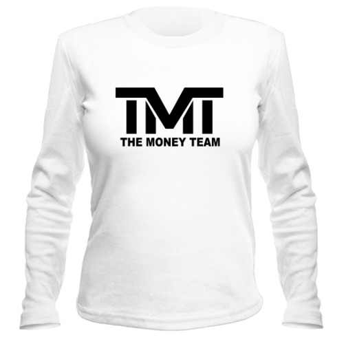 Женский лонгслив The money team