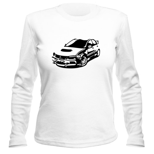 Женский лонгслив Mitsubishi Evo