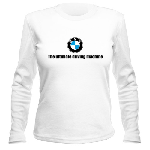 Женский лонгслив The ultimate driving machine