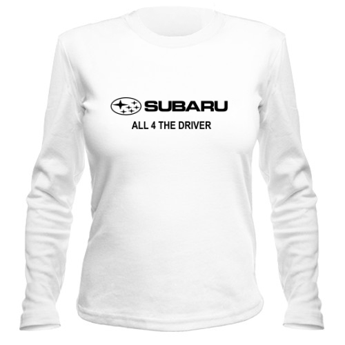 Женский лонгслив Subaru 2