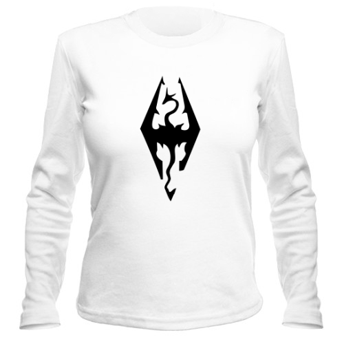 Женский лонгслив The Elder Scrolls V: Skyrim