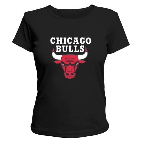 Женская футболка Chicago bulls