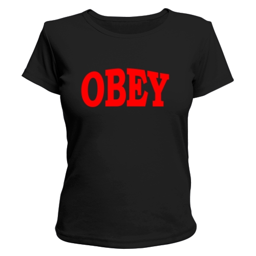 Женская футболка Obey