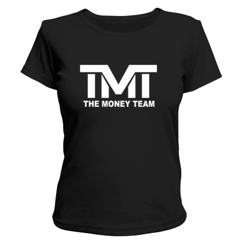 Женская футболка The money team