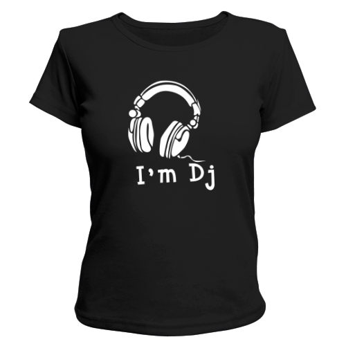 Женская футболка DJ 