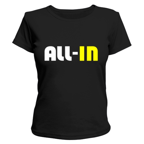 Женская футболка All-In