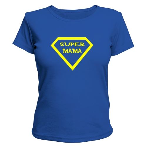Женская футболка Super Мама