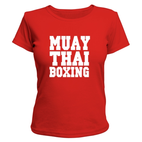 Женская футболка Muay thai boxing
