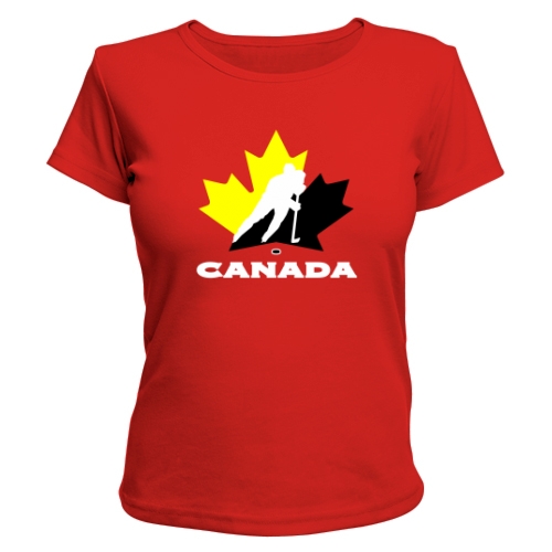 Женская футболка Canada