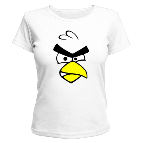 Женская футболка Angry birds