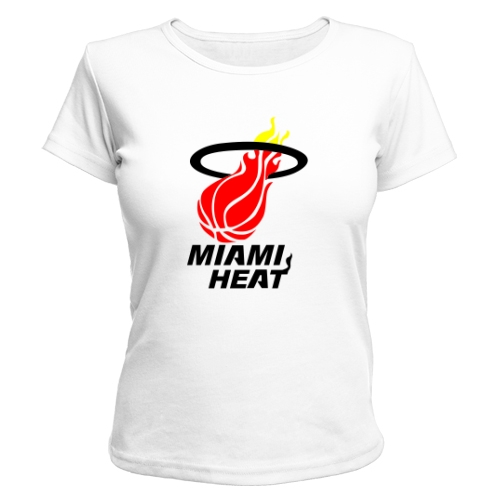 Женская футболка Miami heat
