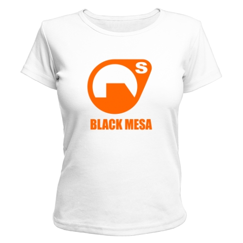 Женская футболка Black mesa