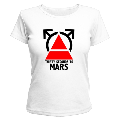 Женская футболка 30 seconds to mars