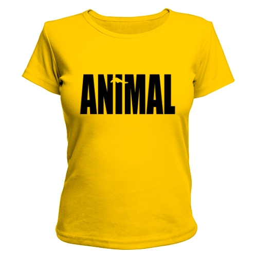 Женская футболка Animal