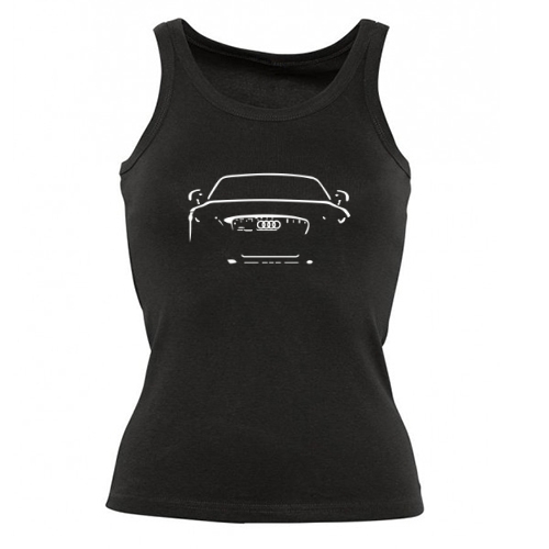 Женская майка Audi Car