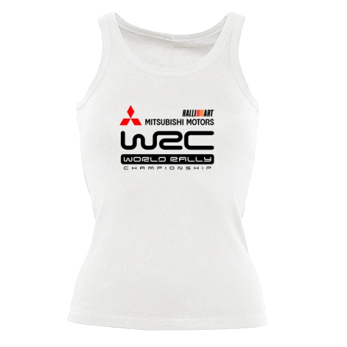 Женская майка Mitsubishi wrc ralliart