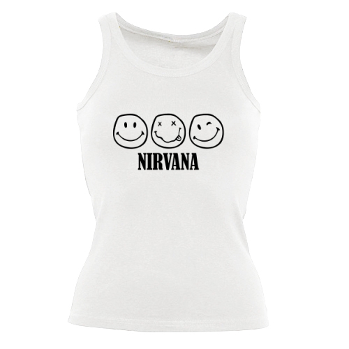 Женская майка Nirvana