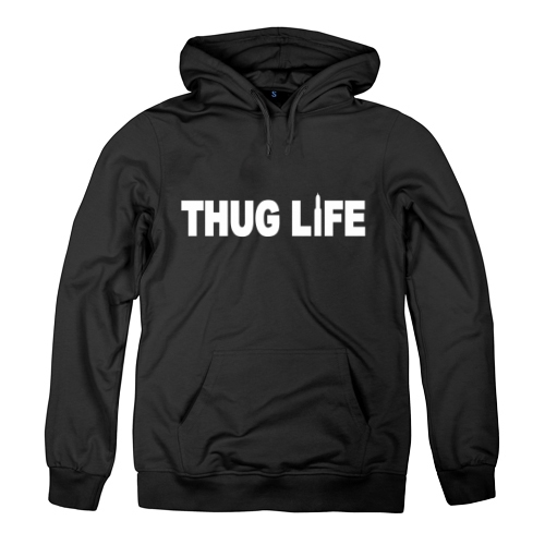 Женская толстовка Thug life
