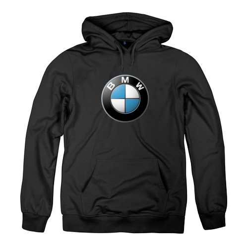 Женская толстовка с логотипом BMW (полноцвет)