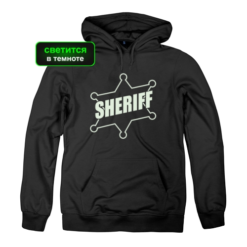 Женская толстовка Sheriff (светится)