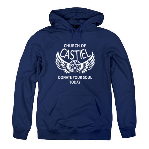 Женская толстовка Supernatural church of castiel