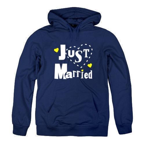 Женская толстовка Just married 3