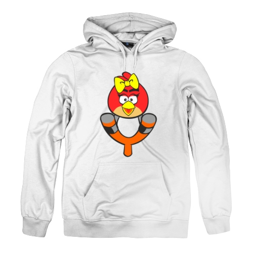 Женская толстовка Angry birds (рогатка)